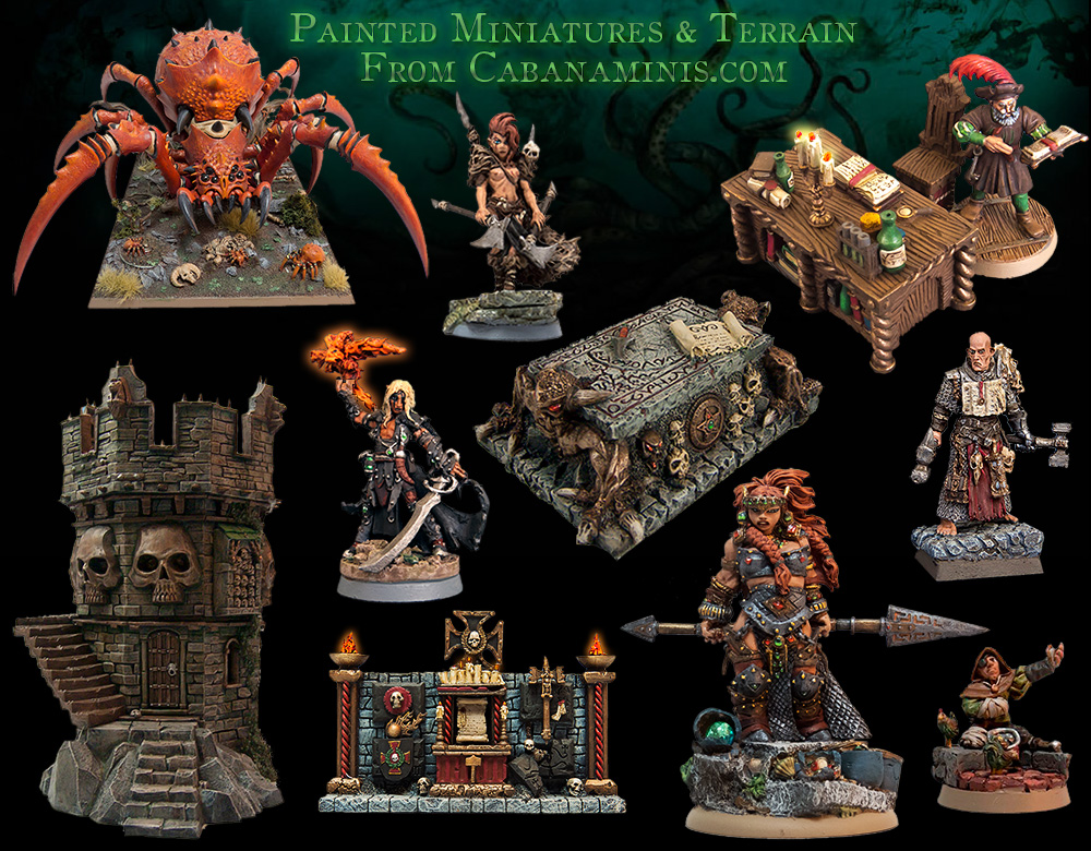 Buy Painted Miniatures & Terrain for RPGs