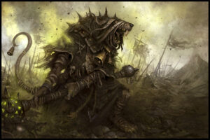 Skaven Plaguemonk Artwork