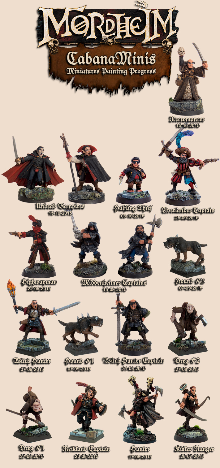 Warhammer Fantasy: Classic Dogs of War and More — Paintedfigs Miniature  Painting Service